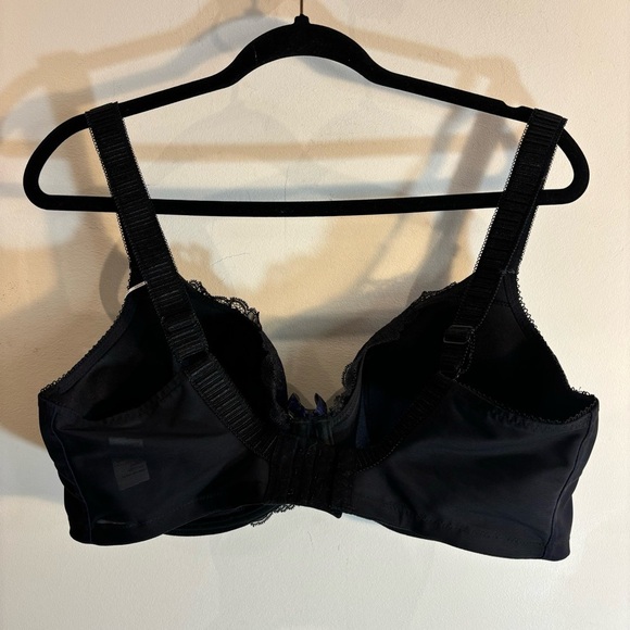 ELOMI Sz 38I Bra Anushka Electric Blue Lace Overlay Adjustable Underwire NEW - Picture 8 of 12